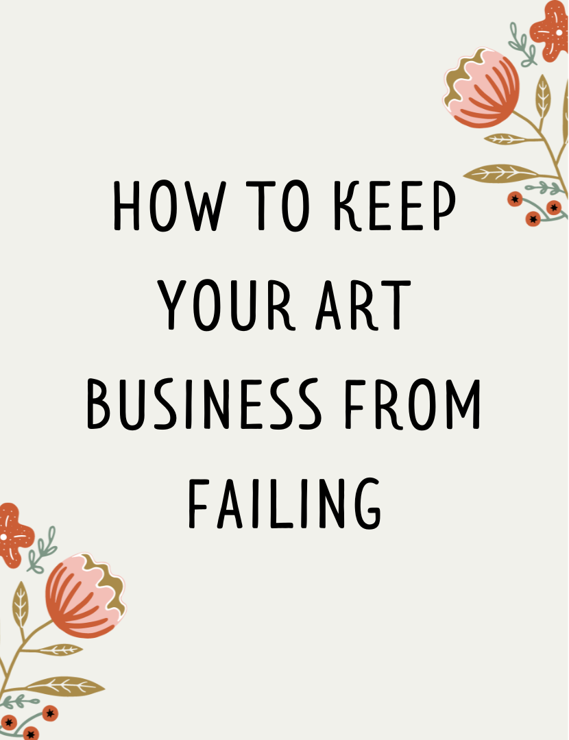 How to Keep Your Art Business from Failing